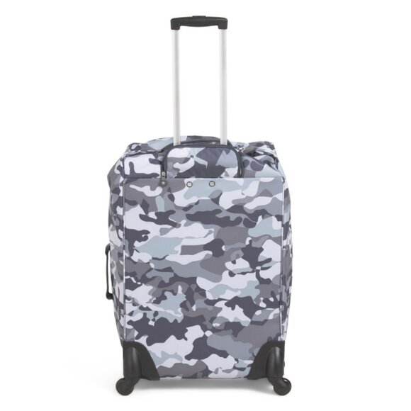 KIPLING Grey Camo 26in Darcey Softside Spinner - Picture 2 of 2